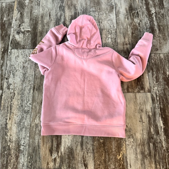 Carhartt Light Pink Hoodie with Logo - Picture 3 of 5